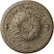 Ekena Millwork Amelia Ceiling Medallion (Fits Canopies up to 2 3/8"), 19 5/8"OD x 3/4"P, Gobi Desert Crackle CM20AMGDC - alternate 1